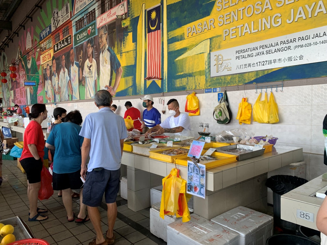 Our physical shop operates daily at Section 17 Market, Petaling Jaya.
